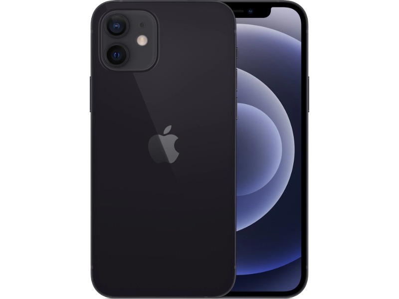 Apple iPhone 12 64GB schwarz - Refurbished