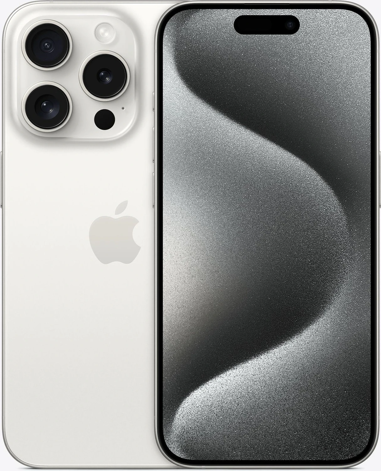 Apple iPhone 15 Pro - 128GB - Titan Weiß